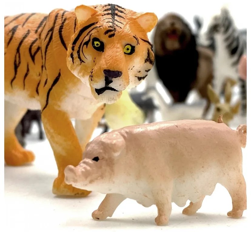Woopie zestaw figurki zwierzęta xxl 58 szt.