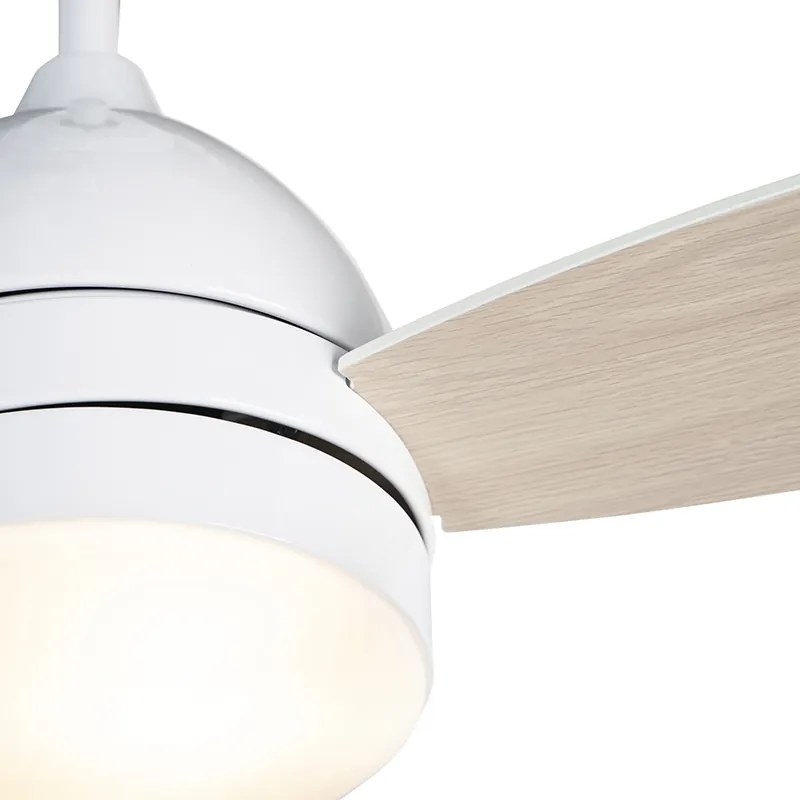 Wentylator sufitowy biały z pilotem - Rotar