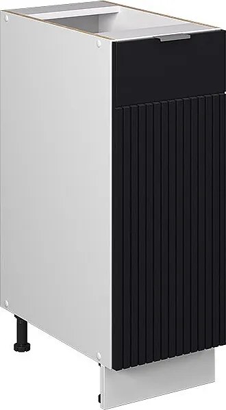 Szafka apteczna czarne paski 30x51.6x82 fame-line