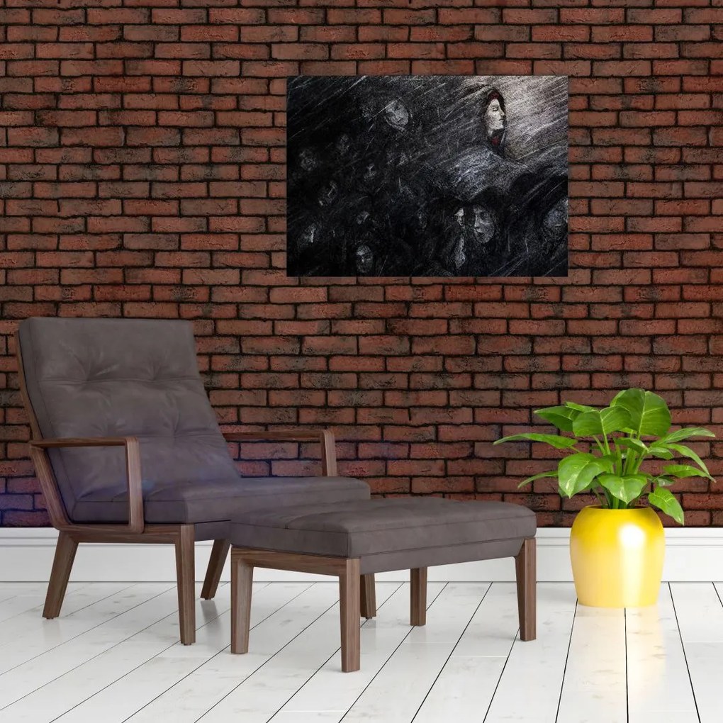 Obraz - Smutek i wyrzeczenie (70x50 cm)