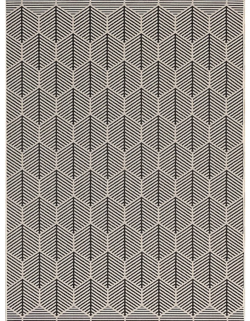 Dywan Cottage black/beige 200x290cm