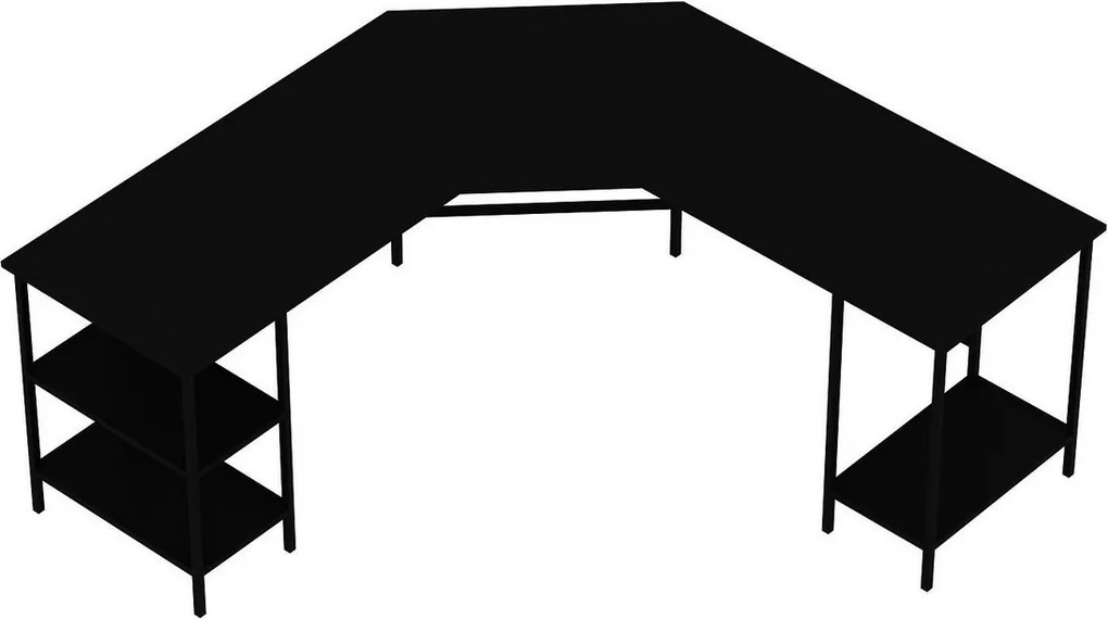 Biurko Power L Black