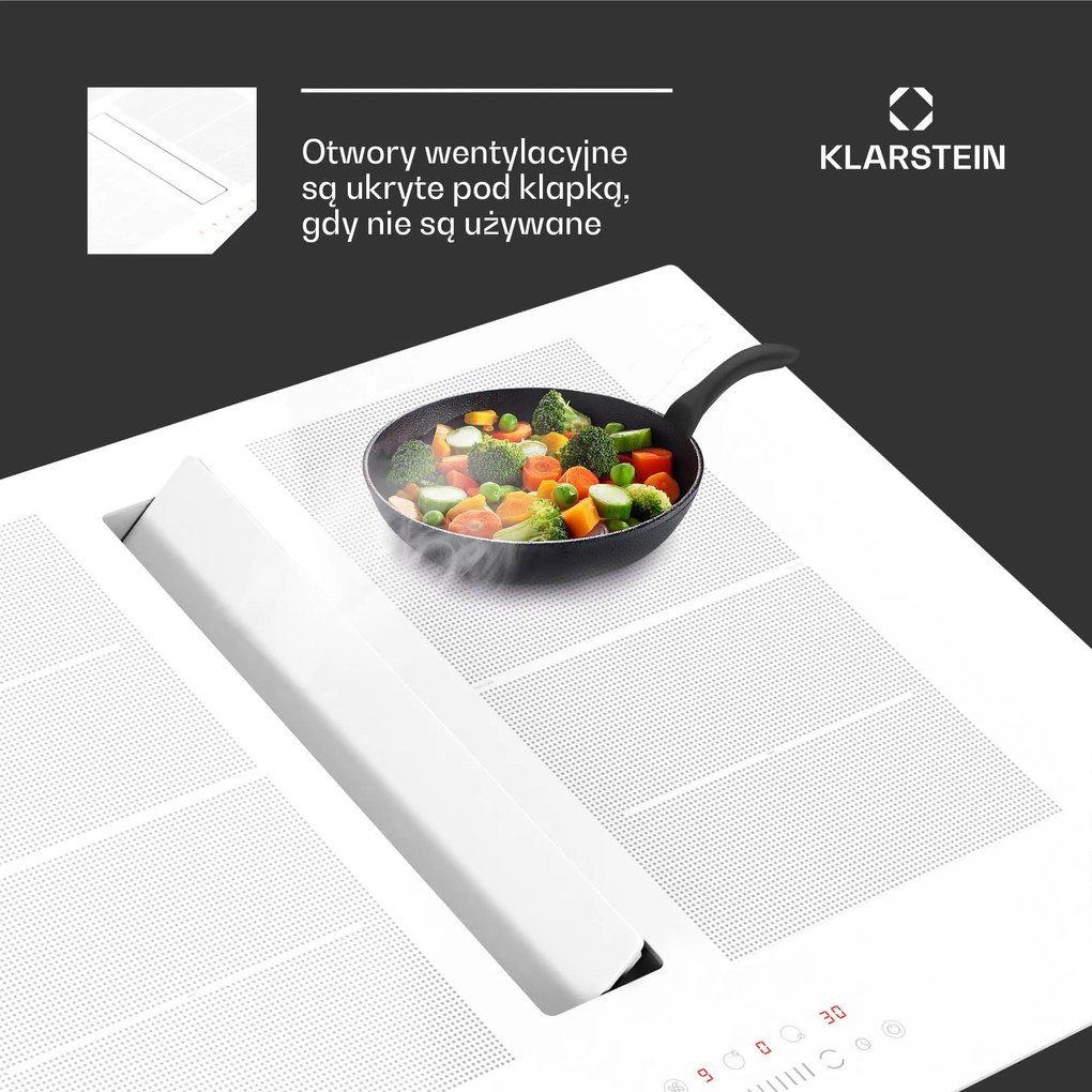 Klarstein Chef-Fusion Down Air System, 2 w 1, wydajna, 7200 W