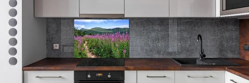Panel do kuchni Zielone wzgórza