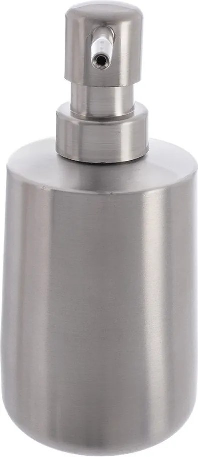 Dozownik do mydła ze stali nierdzewnej w kolorze matowego srebra 450 ml – Orion