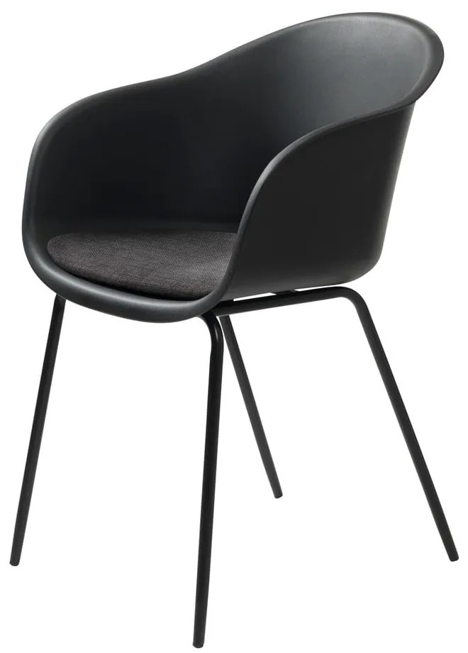 Czarne krzesło Unique Furniture Topley