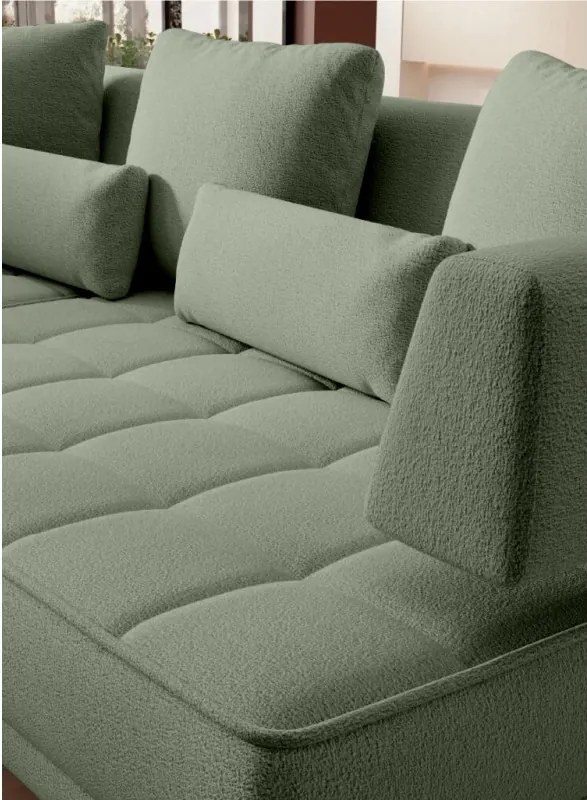 Narożnik GIOTTO L Lewostronnyelektryczna regulacja siedziska tkanina PERFECT HARMONY 39 WERSAL