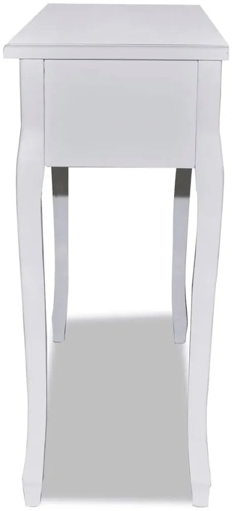 Biała konsola z 3 szufladami A7-S78