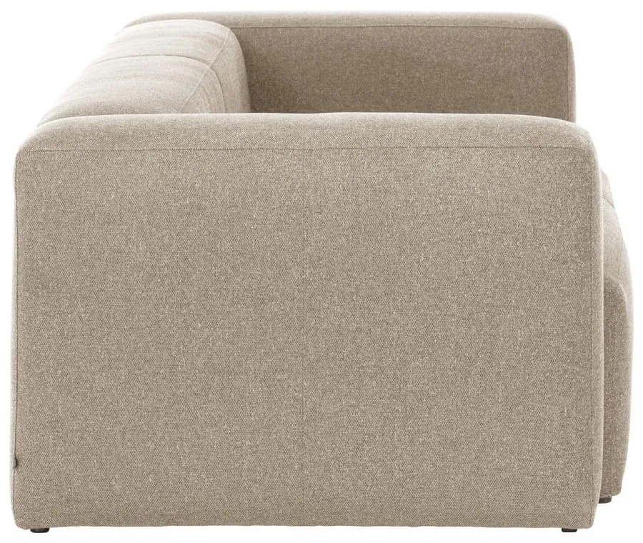 Beżowa sofa Kave Home Blok, 240 cm