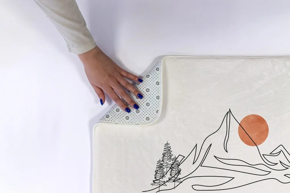 Dywanik łazienkowy Dywanik łazienkowy Góry Widok