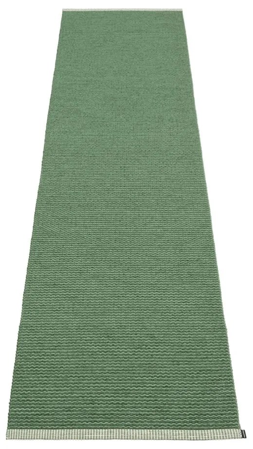 Zielony chodnik odpowiedni na zewnątrz 60x250 cm Mono Leaf Oregano – Pappelina
