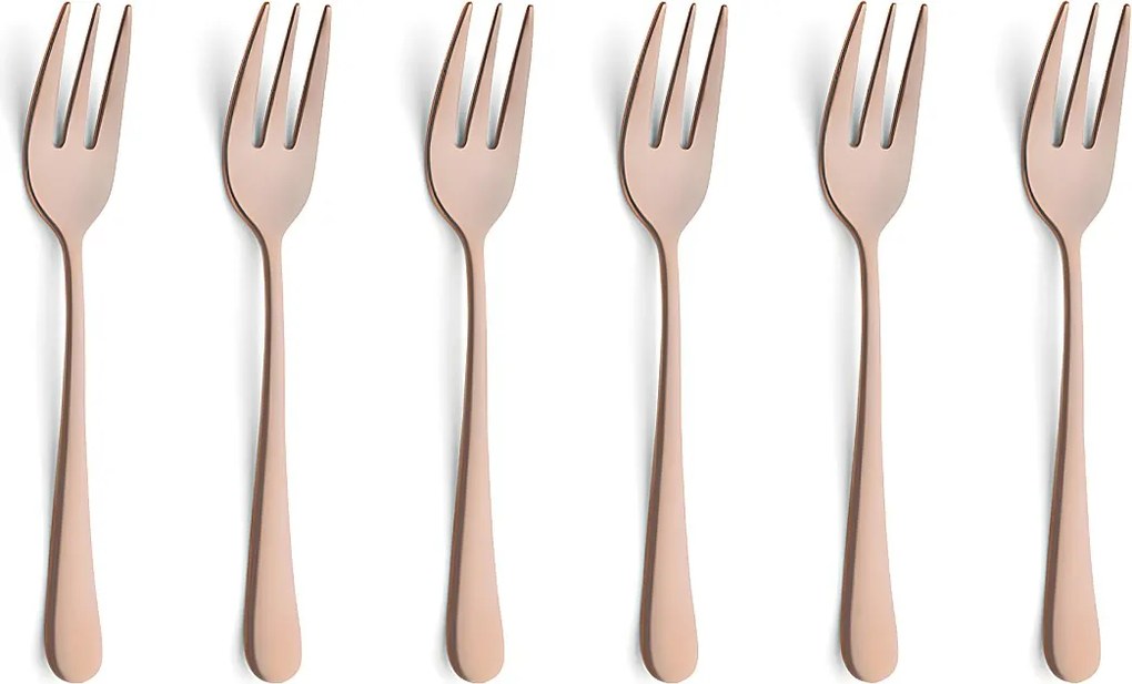 Zestaw do ciasta 6 elementów w matowej miedzi - Kolekcja Austin