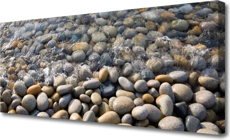 Obraz canvas Spokój Gładkich Kamieni