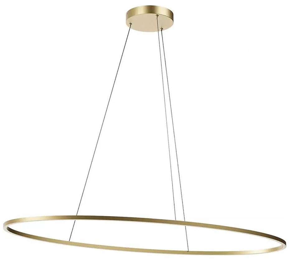 Redo 01-3341 - LED Ściemnialny żyrandol na lince LEO LED/67W/230V brązowy