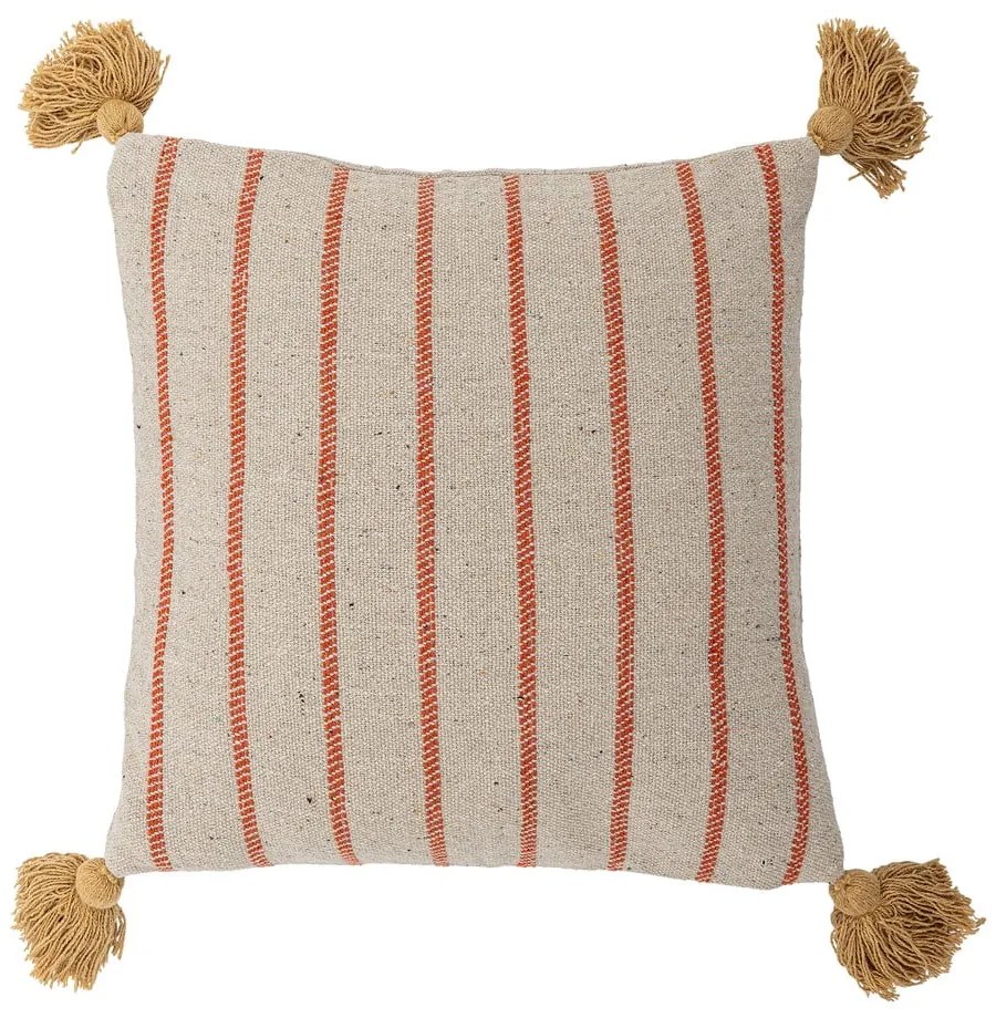 Poduszka dekoracyjna z bawełny z recyklingu 45x45 cm Eviaya – Bloomingville