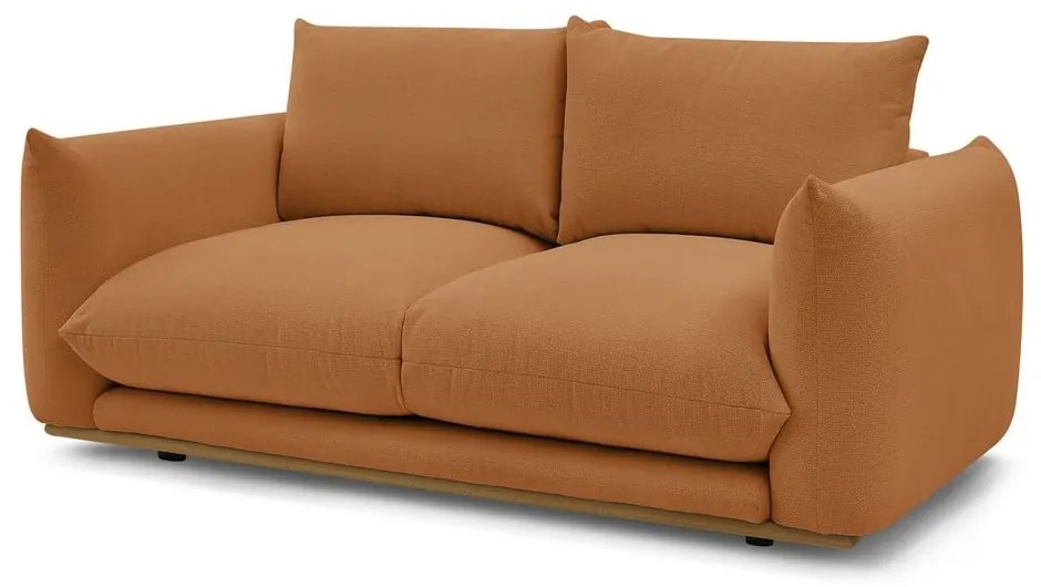 Pomarańczowa sofa 193 cm Ernest – Bobochic Paris