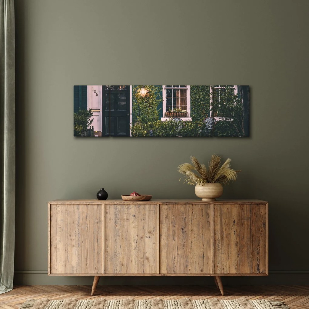 Obraz - W domu z przejażdżki (170x50 cm)