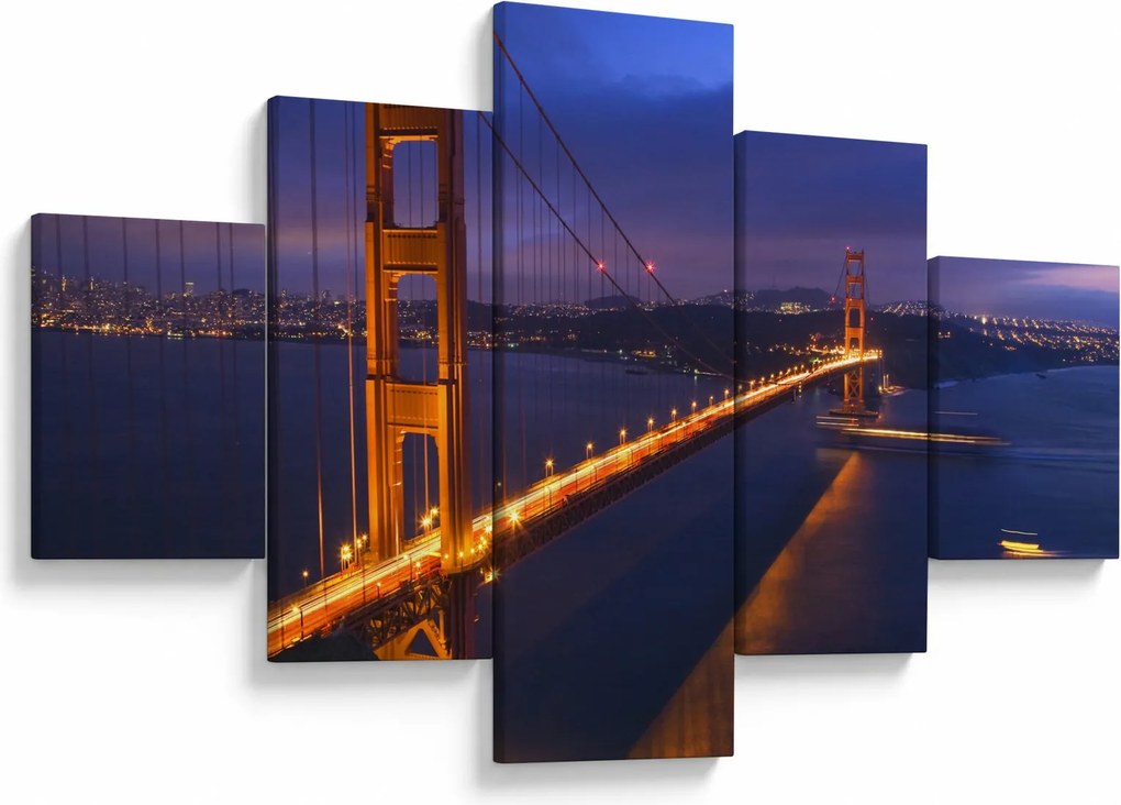 Obraz - Most Golden Gate (125x70 cm)