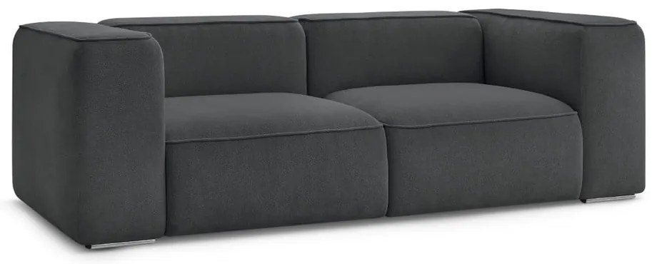 Ciemnoszara sofa 255 cm Zephyr – Bobochic Paris