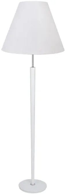 Biała minimalistyczna lampa stojąca z abażurem - S240 Lorder 12X