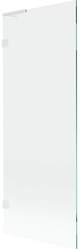 Mexen Lunar L parawan nawannowy 1-skrzydłowy 70 x 150 cm, transparent, biały - 897L-070-000-20-00