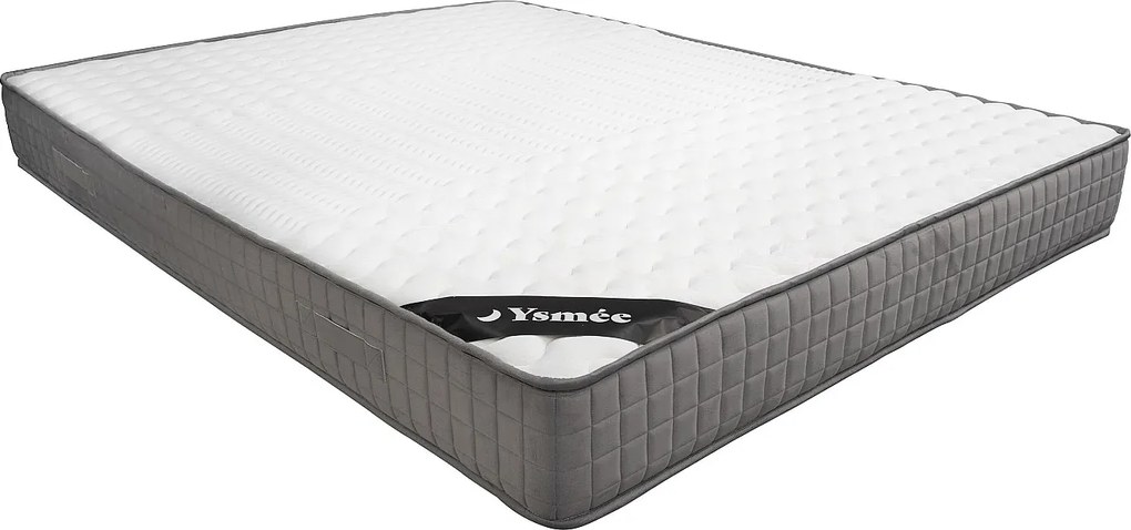 Materac piankowy 180 x 200 cm o grub. 22 cm z 11-strefową warstwą wierzchnią z pamięcią kształtu - DANEVO marki YSMÉE