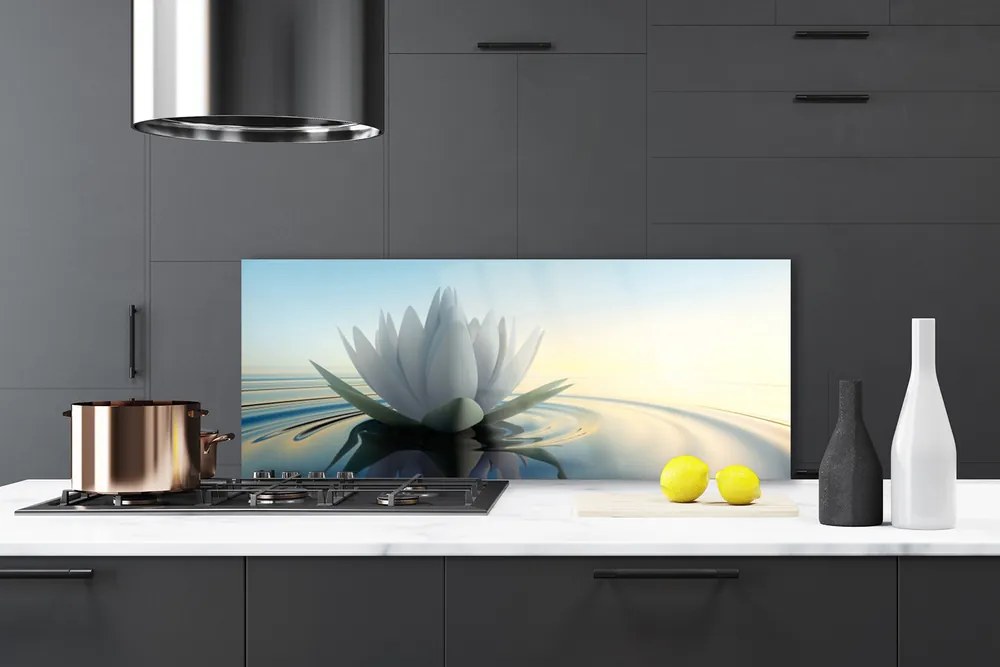 Panel Szklany Spokój Lilii Wodnej