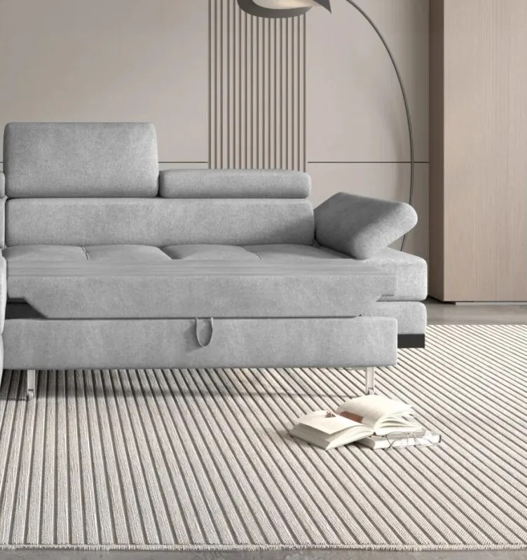 Narożnik EMPORIO L z funkcją spania WERSAL