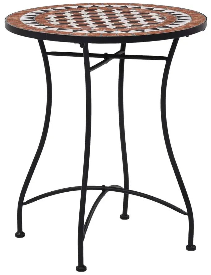 Okrągły stolik bistro z ceramicznym blatem D2-T33