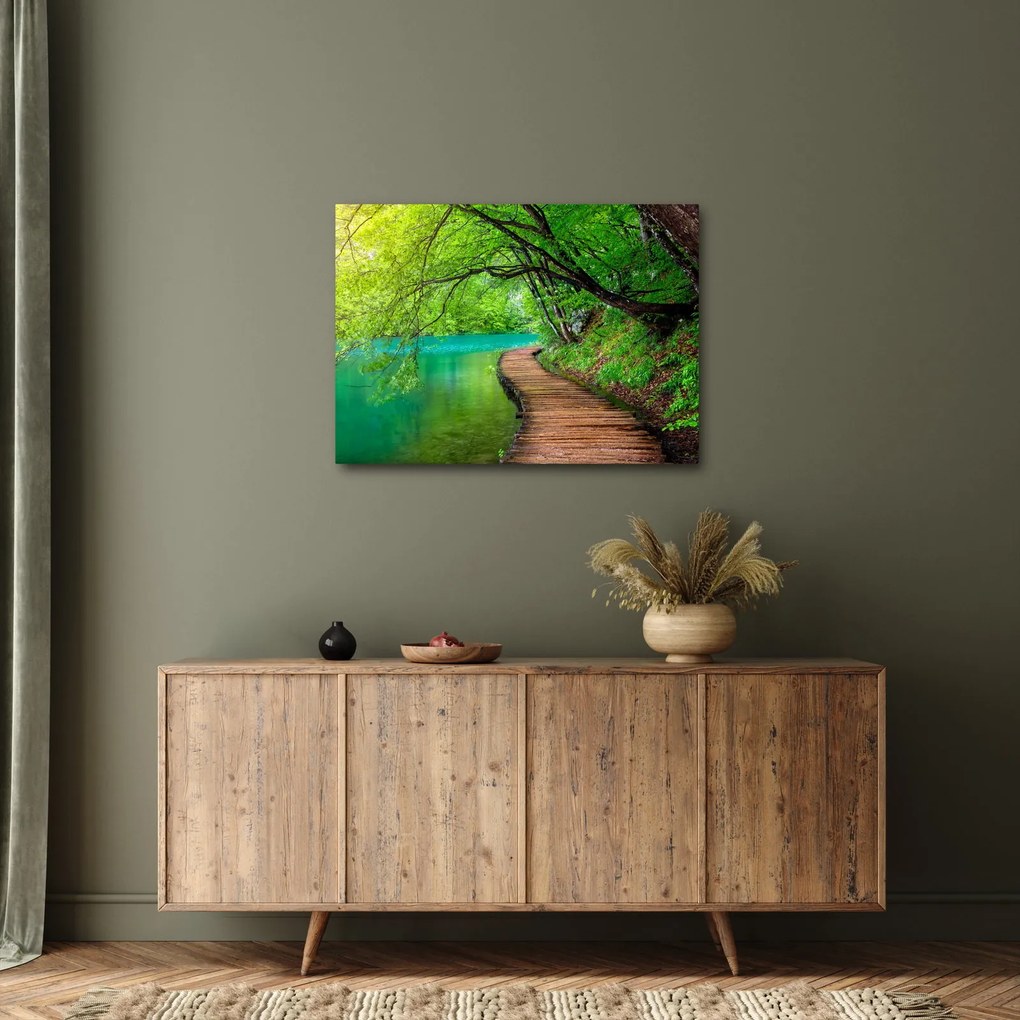 Obraz - Jeziora Plitwickie (70x50 cm)