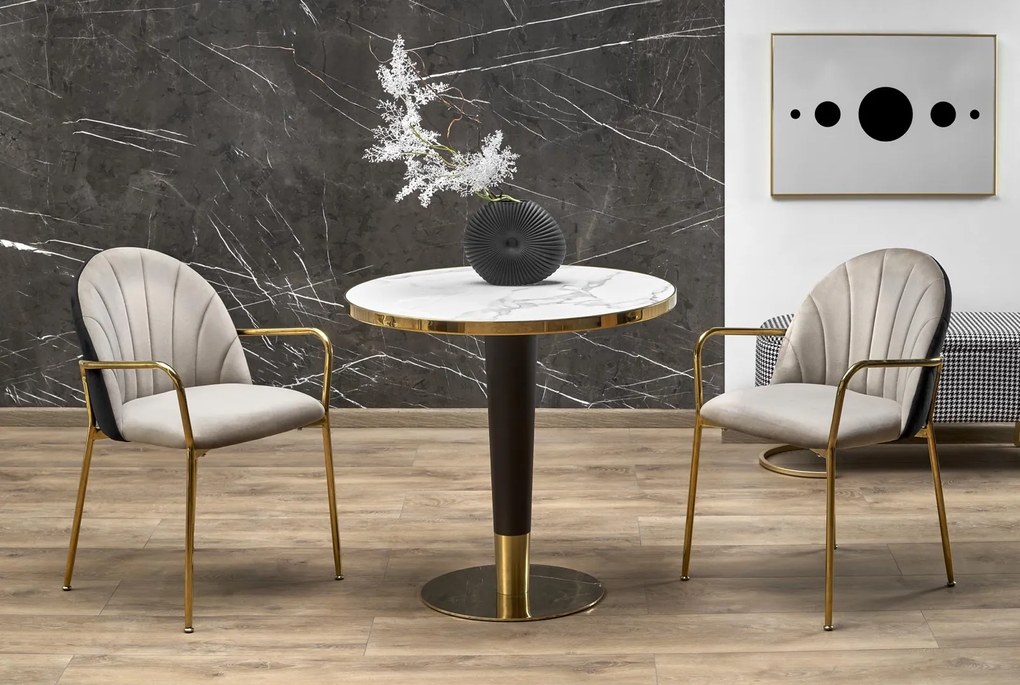 Okrągły stół na jednej nodze Morata