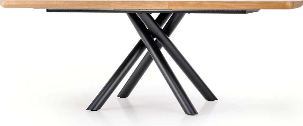 Designerski stół z fornirowanym blatem Derrick