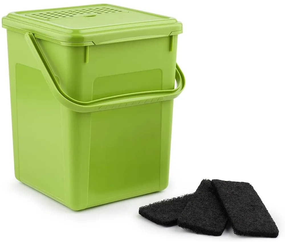 Zapasowy filtr węglowy do pojemnika na odpadki organiczne 3 szt. – Rotho