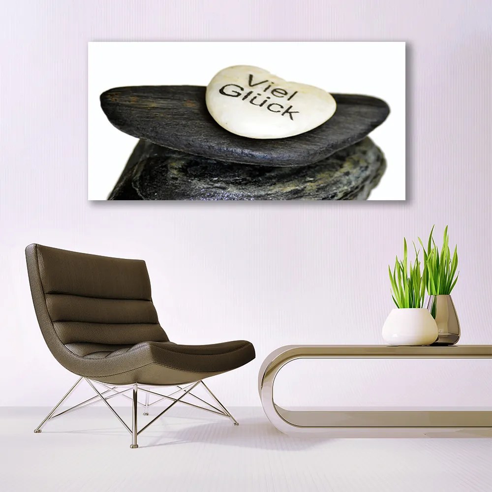 Obraz drukowany na płótnie Artystyczny Układ Kamieni