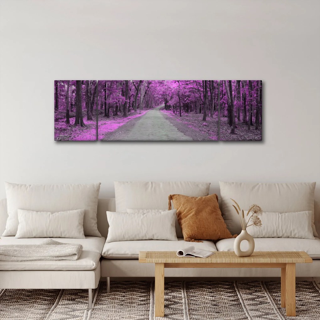 Obraz - Ścieżka przez park (170x50 cm)