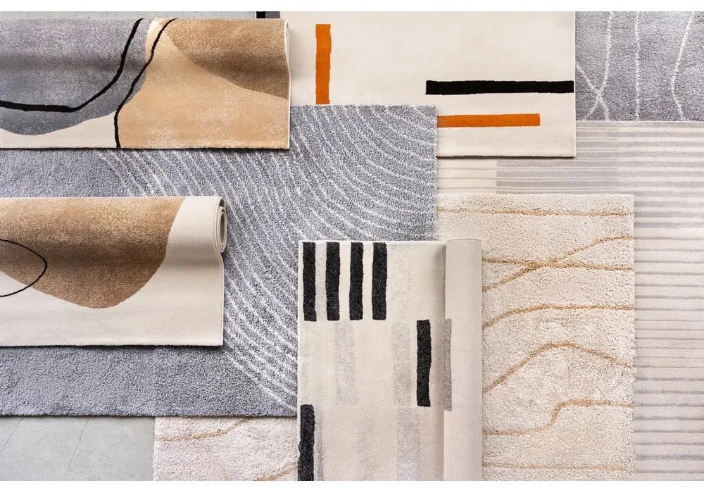 Szary dywan 140x200 cm Routa – Universal