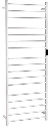 Suszarka na ręczniki 60x168 cm stal nierdzewna/biała