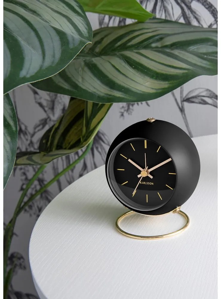 Budzik ø 9,5 cm Globe – Karlsson