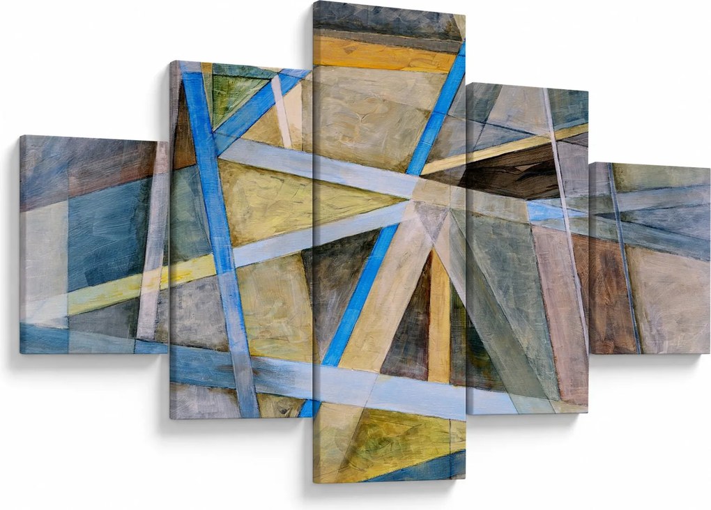 Obraz - Abstrakcja (125x70 cm)
