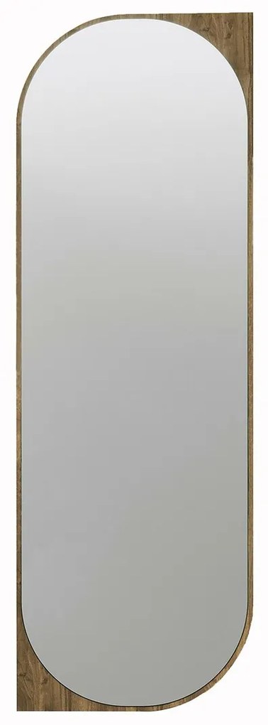 Lustro Livi Walnut 52 x 152 cm