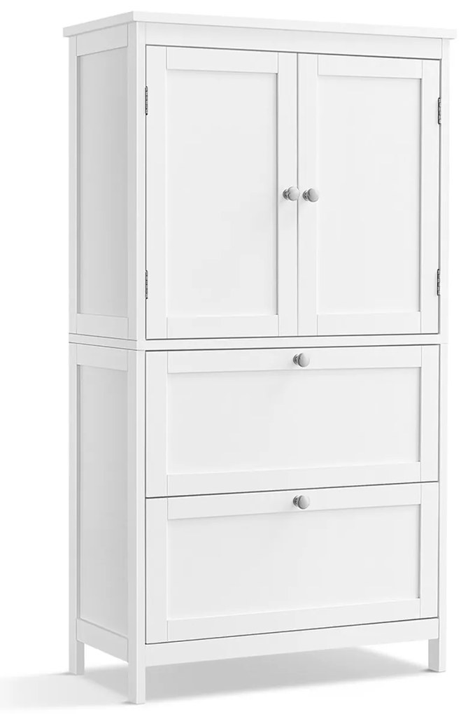 Szafka łazienkowa LAVORANO 110x60 cm, biała