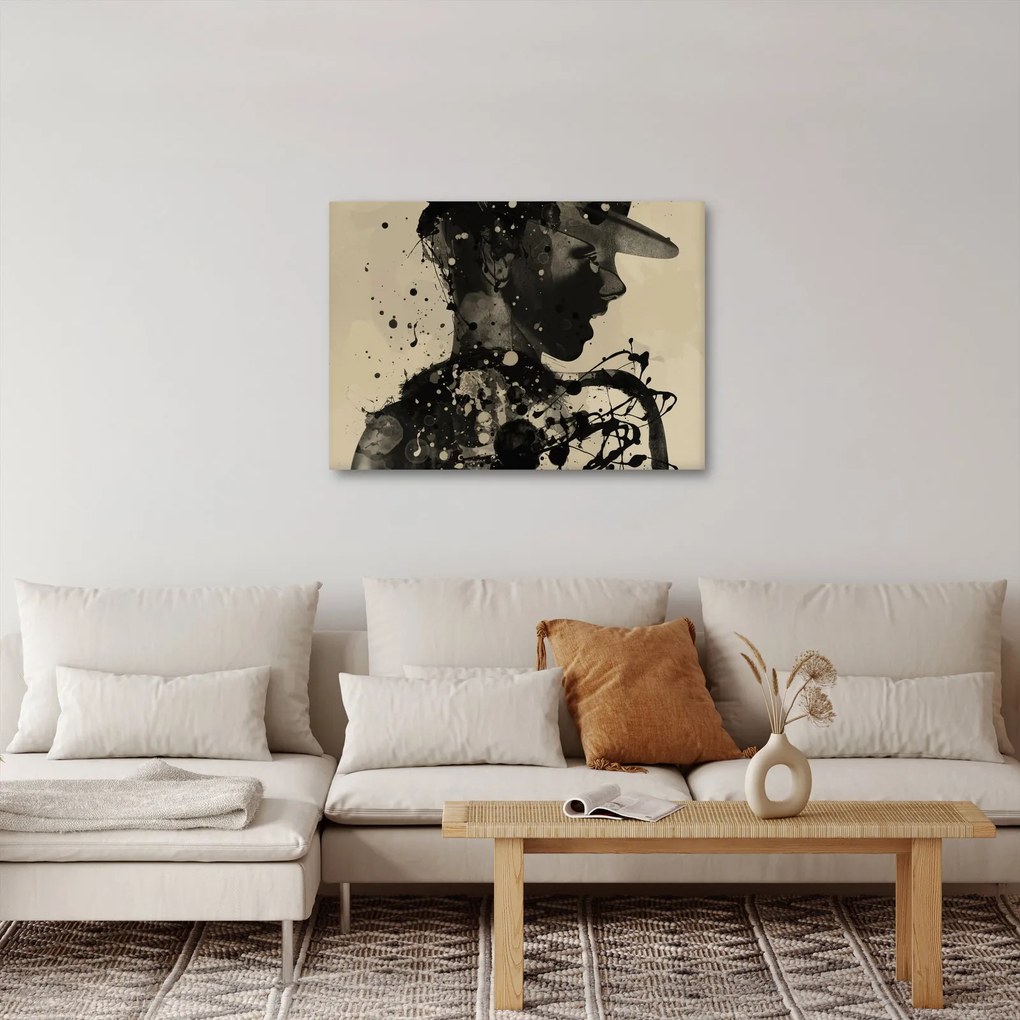 Obraz - Kobieta jazzowa (70x50 cm)