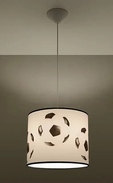 Lampa wisząca z abażurem dla fana sportu A595 D9-D41