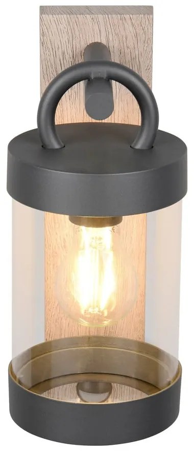 Zewnętrzna lampa ścienna (wysokość 33 cm) Sambesi – Trio