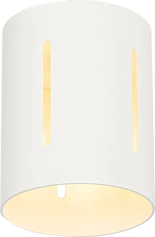 Designerska lampa sufitowa biała - Yana