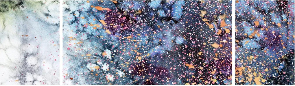 Obraz - Abstrakcja (170x50 cm)