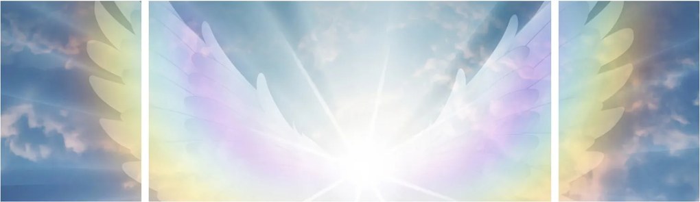 Obraz - Anielska aura (170x50 cm)