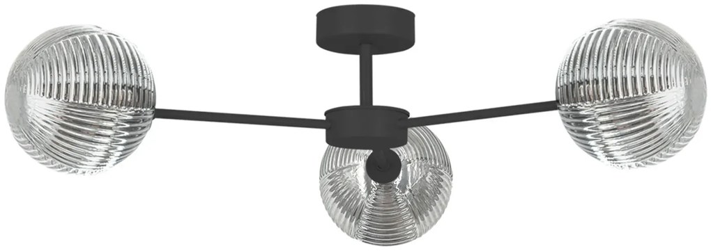 Sufitowa lampa grafitowo-beżowa R8-N24