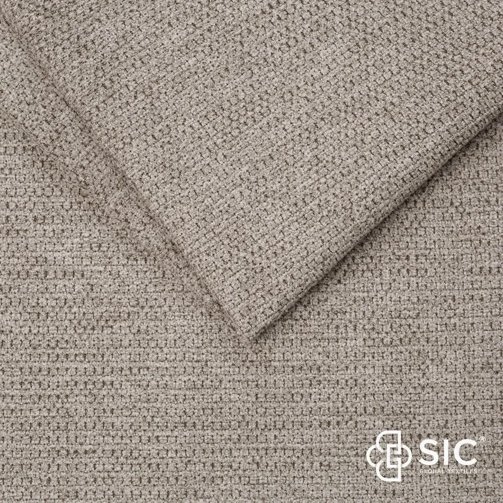 Szare/brązowe tapicerowane łóżko dwuosobowe bez stelaża 180x200 cm Smart – Meise Möbel