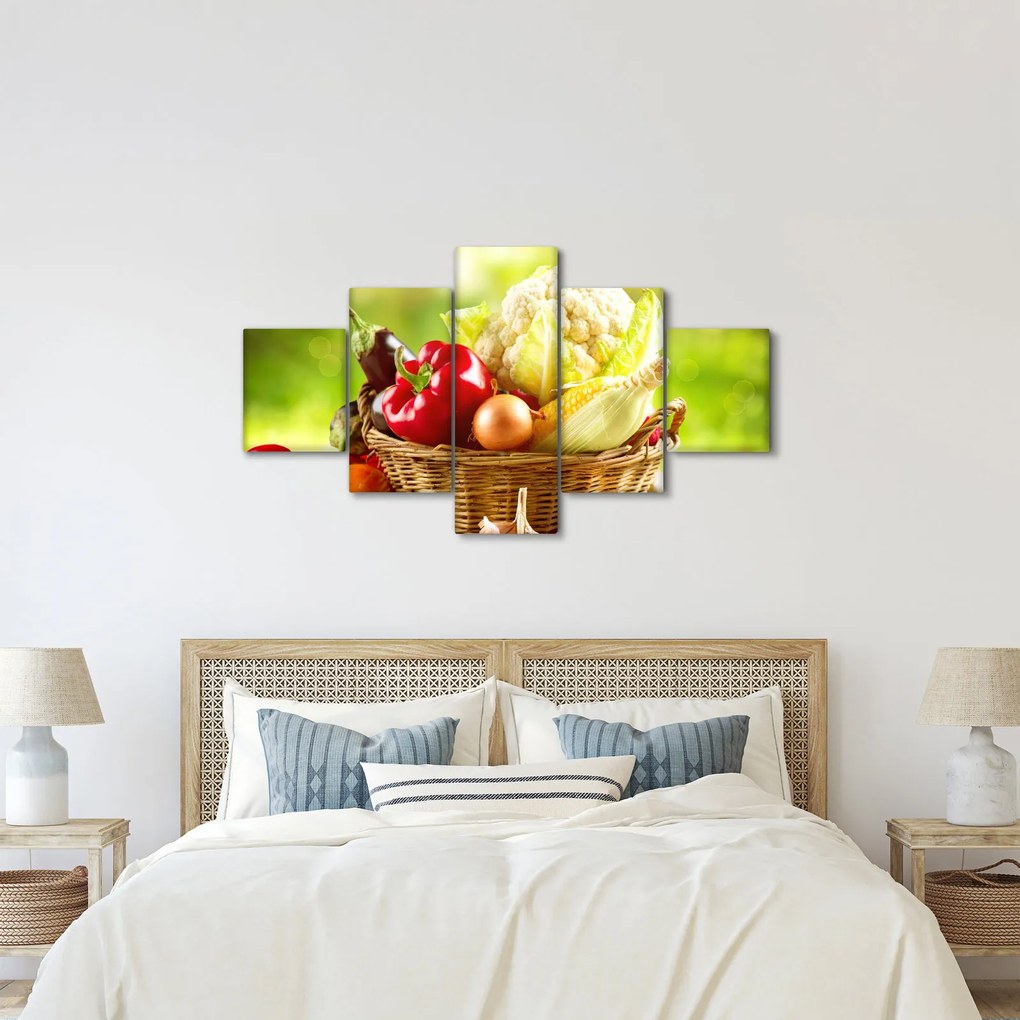 Obraz - Warzywa (125x70 cm)